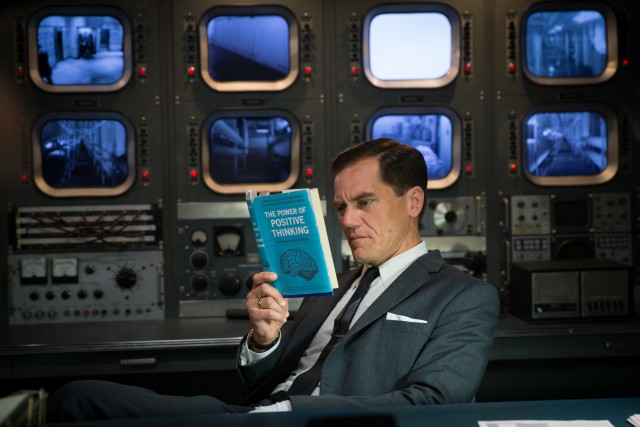 Michael Shannon embodies white male privilege in his role as the film's villain Strickland.