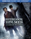 Sherlock Holmes: A Game of Shadows Blu-ray + DVD + UltraViolet combo pack cover art -- click to buy from Amazon.com