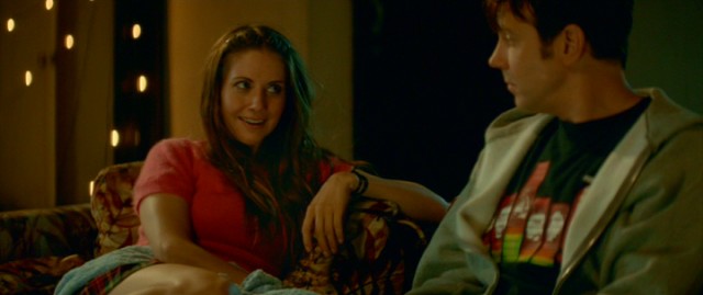 Lainey (Alison Brie) and Jake (Jason Sudeikis) first encounter each other at Columbia University, where they take each other's virginity in a rooftop one-night stand.