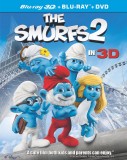 The Smurfs 2: Blu-ray 3D + Blu-ray + DVD + Digital HD UltraViolet combo pack cover art -- click to buy from Amazon.com