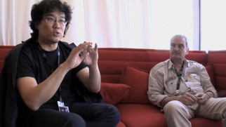 The hour-long documentary "Transperceneige: From the Blank Page to the Black Screen" shows director Bong Joon Ho meeting with the authors, who are the primary focus.
