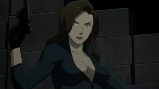 Talia al Ghul can defend herself with an arsenal that includes two weapons of mass distraction.