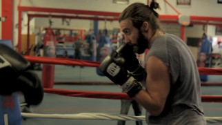 A small fraction of Jake Gyllenhaal's intense boxing training is made into a montage.