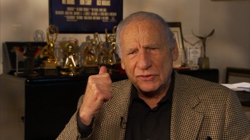 Mel Brooks reflects yet again on one of his most popular films in the brand new hi-def 25th Anniversary Edition Blu-ray featurette "Force Yourself! 'Spaceballs' and the Skroobing of Sci-Fi."