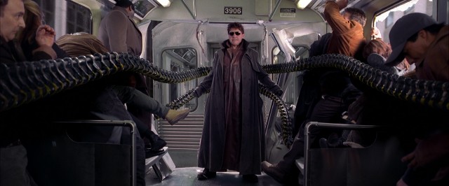 Scientist Otto Octavius (Alfred Molina) becomes robotically-armed madman Dr. Octopus, this sequel's formidable villain.
