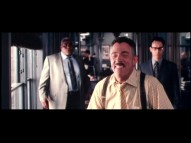 J.K. Simmons can't quite keep his J. Jonah Jameson teeth in his mouth in the blooper reel.