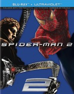 Spider-Man 2: Blu-ray + UltraViolet edition cover art -- click to buy from Amazon.com