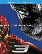 Spider-Man 3: Blu-ray + UltraViolet edition cover art -- click to buy from Amazon.com