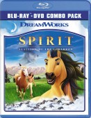 Spirit: Stallion of the Cimarron Blu-ray + DVD Combo Pack cover art -- click to buy from Amazon.com