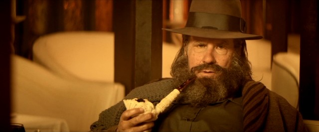 A heavily made-up and bearded Will Ferrell plays Eric Jonrosh, the pompous author-director-financier who appears at the beginning and end of each episode.