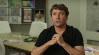 Marine biologist turned multi-millionaire SpongeBob creator Stephen Hillenburg discusses his involvement with this film in "SpongeBob SquarePants: Out of His World."