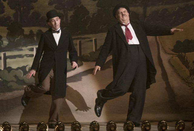 In "Stan & Ollie", Steve Coogan and John C. Reilly portray legendary comedy team of Stan Laurel and Oliver Hardy.