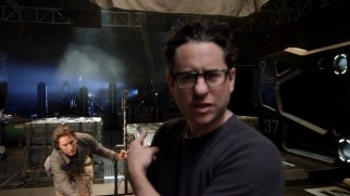 Director J.J. Abrams is happy with what he sees in "Ship to Ship."