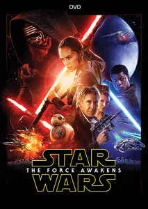 Star Wars: The Force Awakens DVD cover art