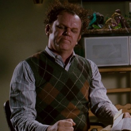 Dale Doback: plaid sweater vest