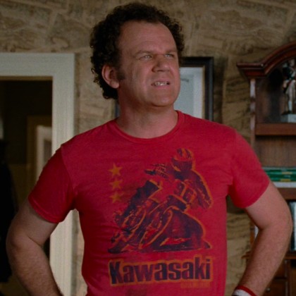 Dale Doback: Red Kawasaki motorcycle t-shirt