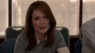 Alice Howland (Julianne Moore) unknowingly repeats her criticism regarding a student's presentation in this deleted scene.