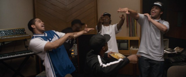 "Straight Outta Compton" tells the story of influential California rap group N.W.A.