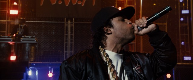 O'Shea Jackson Jr. plays his father O'Shea Jackson, better known as rapper-actor Ice Cube, in "Straight Outta Compton."