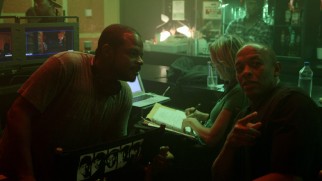 Though new to filmmaking, producer Dr. Dre has some suggestions for director F. Gary Gray.