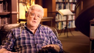 George Lucas attempts to explain his latest movie in "Creating the Magic."
