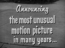 "Unusual" was apparently a strong selling point for a 1950 trailer.