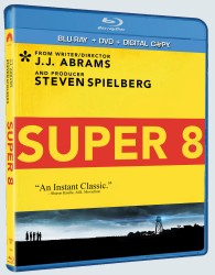 Super 8 Blu-ray + DVD + Digital Copy combo pack cover art