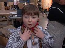 Curtis (Spencer Breslin) takes us inside the North Pole.