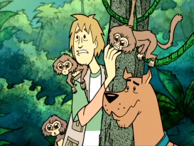 Shaggy and Scooby try to rescue endangered rainforest marmosets in the bonus 2006 "Get a Clue!" episode "Don't Feed the Animals."