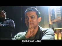 Aamir Khan's spirits run high as film runs low in "100% Idiots."