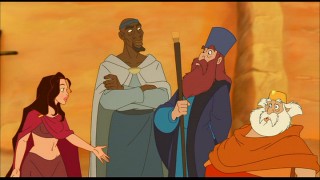 Sarah seeks the services of the three wise men.