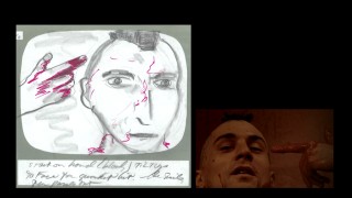 Travis' unforgettable gesture is compared to Martin Scorsese's storyboard foreseeing it.