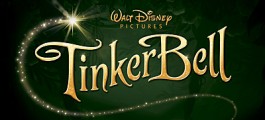 The title logo for Disney's franchise-launching "Tinker Bell" movie.