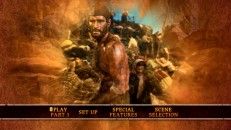 Moses' muddy slave day gets its turn in the DVD's main menu montage.