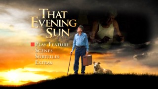 Abner reminiscing in the shed is one of the few clips to fit nicely in the DVD main menu's evening sky montage.