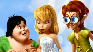 Comic relief Clank and Bobble show Tink the ropes of being a tinker fairy.