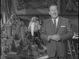 Walt Disney appears briefly amidst Disneyland models in the featurette "Collectors' Corner." He also shows up on Volume 3 at the beginning of the two "Disneyland" episodes.