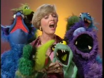 Florence Henderson is so "Happy Together" with the Muppets.