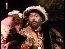 Zero Mostel hams it up for a song from "Camelot."