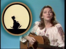 With some welcome accompaniment from shadow puppetry, Judy Collins sings about the old lady who swallowed a fly.