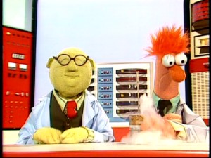 Muppet Labs doctor Bunsen Honeydew is joined in Season 2 by the humorously mute assistant Beaker.