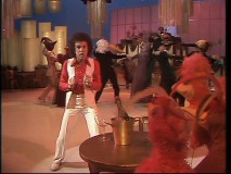 Disco may be dead but disco with creepy bird people never goes out of style.
