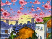 Pig sky at night, sailor's delight?