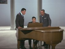 The Sherman Brothers and Walt sing "There's a Great Big Beautiful Tomorrow"
