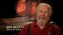Ned Beatty, given the biggest new role in the movie, looks kind of like a teddy bear with his beard. You can't say Pixar casts for marketability!