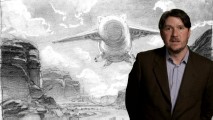 Production artist Paul Topolos explains his approach to the design as we see storyboard art of evil Dr. Porkchop's aircraft in "Life of a Shot."
