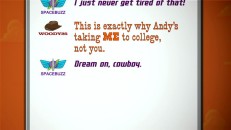 Woody and Buzz engage in some online banter in this clever promotional spot.