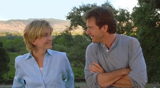 Natasha Richardson gets the pleasure of hearing Dennis Quaid's Cary Grant impression in this scene.