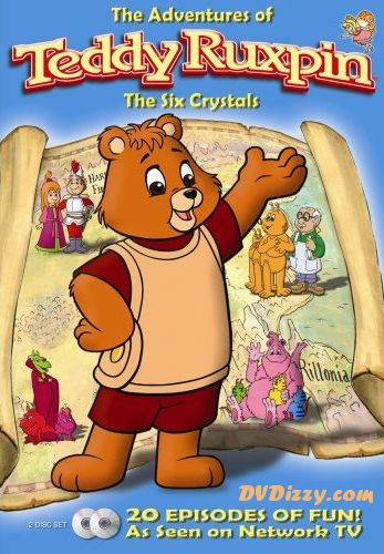The Adventures of Teddy Ruxpin: The Six Crystals DVD cover art