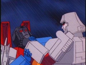 Whether it's his thirst for power or simply his incessant whining, Starscream manages to aggravate Megatron once again.